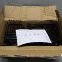 KEGII Corner Shower Caddy Tension Pole - Shower Tension Rod Organizer, Floor to Ceiling Shower Caddy 25-114.2 inch, Towel Rack Corner Waterproof, Black