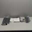 INGIORDAR Shoe Rack 3 Tier Long Storage Organizer Wide Metal Shoe Shelf for Closet Entryway Black