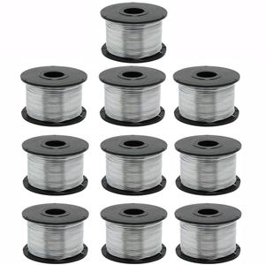 Rebar Tie Wire Coil, 1/32" 0.8mm, 360FT, Stainless Steel, 10 Rolls