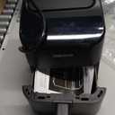 DEIME Air Fryer, Small Digital 3 Qt Airfryer Space Saving Compact, Bake, Reheat, Roasts for Quick Easy Meals, Mini Compact & Quiet, Nonstick & Dishwasher Safe Basket (Black)