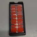 ohora Semi Cured Gel Nail Strips (N Ash Pink) - Pink, Solid, Works with Any UV/LED Lamps, Salon-Quality, Long Lasting, Easy to Apply & Remove - Includes 2 Prep Pads, Nail File & Wooden Stick