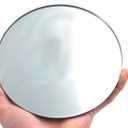 EISCO Round Large Convex Glass Mirror - 6" (150mm) Diameter - 150mm Focal Length - 5mm Thick Approx