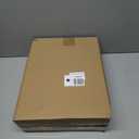 LotFancy China Storage Containers - Quilted 6-Piece Set Storage Box- Stores Chinaware, Stemware, Dinnerware, Dish Storage Service for 12, 48 Pcs Felt Protectors, Cardboard Dividers Included