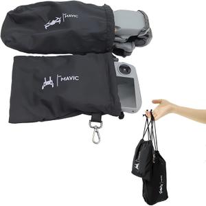 Protective Aircraft Sleeve for DJI Mini 3 Pro/4 Pro/3/Air 3s/Neo, RC/RC 2, Remote Controller Storage Pocket Bag, Drawstring Hook, Fly More Combo