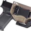 FDO Industries IWB Kydex Holster Compatible with Glock 19 23 32 w/IWB Mag Carrier -The Paladin Series -Made in USA- GEN 5 Compatible, Standard