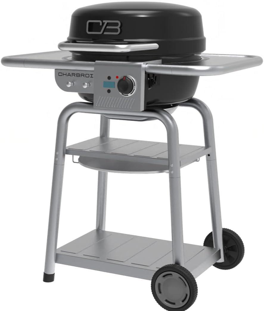 Bistro Pro Electric Grill & Griddle + Charcoal Mode, Black - 25302145