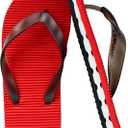 Womens Men Casual Flip Flops with Massage Comfortable Arch Support Yoga Mat Summer Beach Walking Thong Cushion Sandals Lightweight Flats Non-Slip Shoes Indoor Outdoor, 11