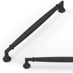 10 Pack Matte Black Cabinet Pulls 7.5 Inch(192mm) Kitchen Cabinet Handles Cabinet Hardware for Drawer Pulls