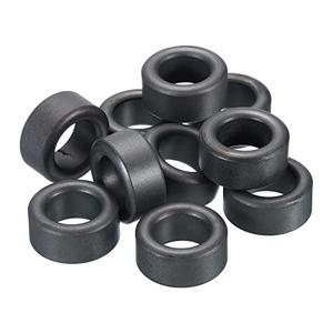 Generic Ferrite Toroid Core 25mm x 15mm x 12mm, 7 Pack Transformer Inductor Coil Ring, Black