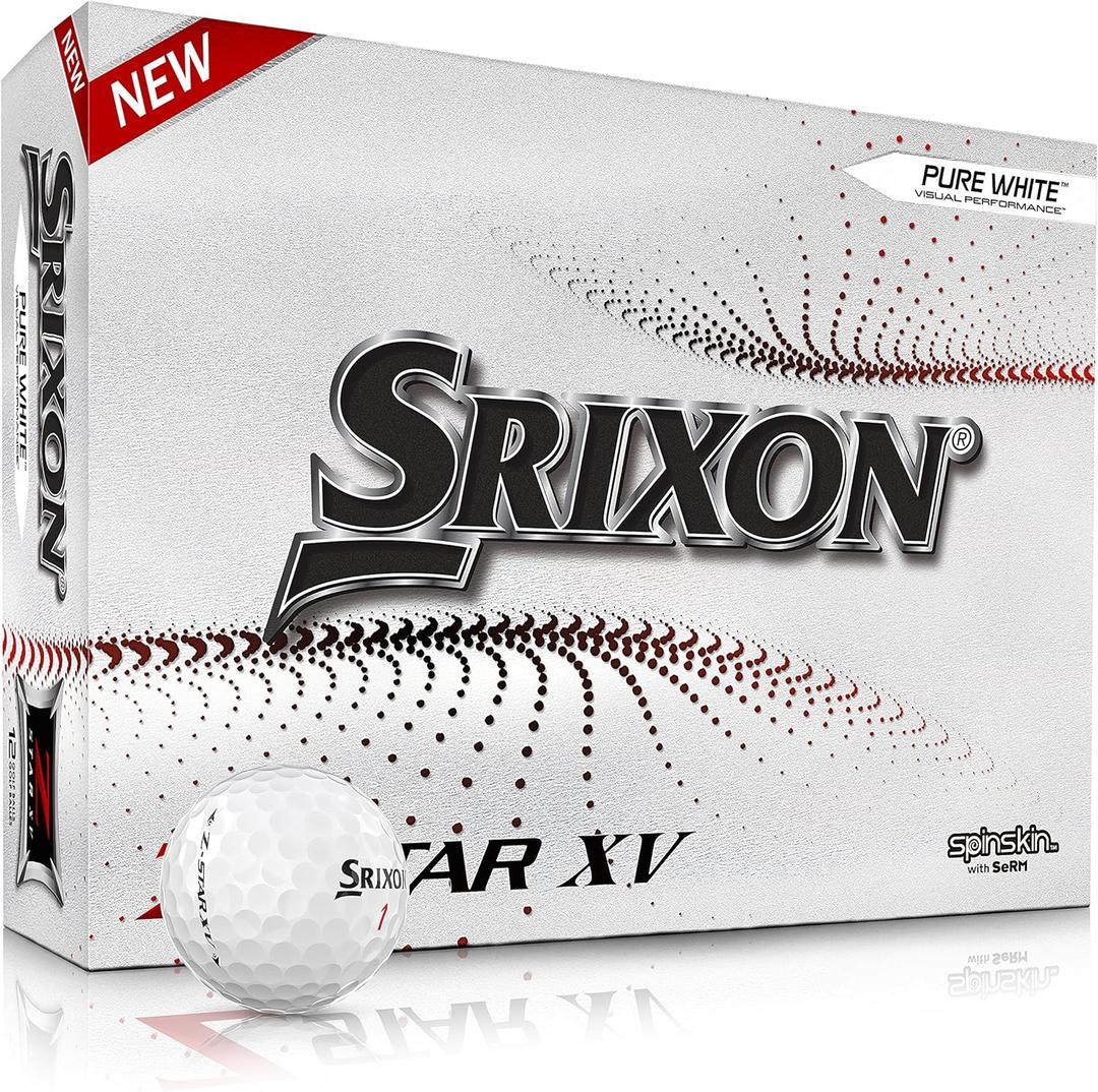 Srixon Z-Star XV Golf Balls (Prior Generation) (White)