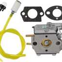 Carburetor For Poulan WT3100 Sears Weedeater Craftsman Walbro WT-629 WT-629-1 WT-298A, WA-219B, WT-141A, WT-583 Carb Trimmer Replaces # 545081825, 530035263