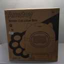Amztoy Self Cleaning Cat Litter Box, White & Grey