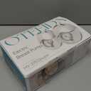 Hands Free Breast Pump Wearable MY-375 - Strong Suction, Low Noise, Wearable Breastfeeding Pump with 4 Mode &12 Levels, Portable Electric Breast Pump 24mm - 19/21/Insert/Flange, 2 Pack (White)