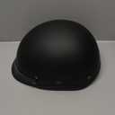 VCAN Cruiser Solid Half Face Motorcycle Helmet Size L 59-60 cm Black