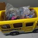 Fisher-Price Little People Toddler Toy Big Yellow School Bus & Community Heroes Set, Musical Pull-Along Vehicle & 9 Figures for Kids Ages 1+ Years, Large
