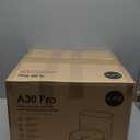 ILIFE A30 Pro Robot Vacuum and Mop, Self Emptying Station for 60 Days, 5000Pa Suction, LiDAR Navigation, No-Go Zones, 2.4G WiFi/App/Alexa/Remote Control, Clean Hard Floors to Medium-Pile Carpet, 110V