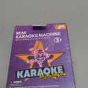 Karaoke Machine for Kids, Portable Mini Speaker with 2 Wireless Microphones, TOP Kids Gifts for Girls Ages 3, 4, 5, 6, 7, 8, 9, 10, 11, 12 +Years Old, 4-12th Christmas Birthday Toy Party (Purple)