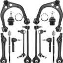 14 pcs RWD Front Suspension Kit Control Arms Fit for Chrysler 300 2005-2010,Dodge Challenger 2008-2010, Charger 2006-2010, Magnum 2005-2008 K620177 K620178 K620258 K620257 K80823