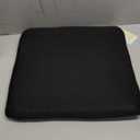 XSIUYU Extra-Large Gel Seat Cushion for Long Sitting - Back, Hip, Tailbone Pain Relief Cushion - Gel Seat Cushion for Office Chair, Cars - Egg Seat Gel Cushion for Wheelchair Pressure Relief Black
