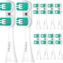 YMPBO Replacement Heads Compatible with Spinbrush PRO Clean/PRO+ Gum Health Powered Toothbrush, Brush Head Replacement Refill, 9 Pack