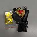 uxcell Red Small Bouquet Car Air Freshener Vent Clips, Mini Decorative Rose Bouquet with Fragrance Diffuser for Women, Automotive Air Freshener Decoration, Style 4