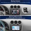 QLED Radio for Nissan Altima 2008 2009 2010 2011 2012 Upgrade,8 Core IPS Touch Screen Stereo Replacement,Wireless carplay Android auto,4G LTE Network,Free Camera