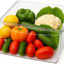 Smart Choice 241969607 Crisper Drawer Bin for Refrigerator Freezer - Clear, Frigidaire Drawer Replacement for 241969601 241969602 241969603 241969606, Fits Select Refrigerator Models