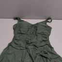 One Piece Swim Dress Swimsuits for Women Tummy Control Swimdress Skirt Bathing Suit (X-Large, Army Green)