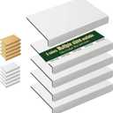 5 Tier PVC Wire Shelf Covers  Wire Rack Covers for Shelves, Shelf Liners for Pantry, Closet, Bathroom & Kitchen, Waterproof Scratch Resistant Easy Install, 30"16",White