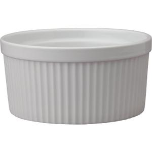 HIC Kitchen Souffle, Fine Porcelain, For Baking Custards, Souffles, Casseroles, And Side Dishes, 32-Ounce (1-Quart) Capacity