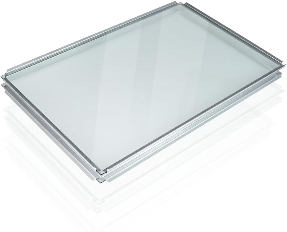 WB56X22160 Range Oven Inner Door Glass for GE Oven, Stove, Window Pack Assembly, Part Number: WB55T10154, WB56T10152, WB56X26391, 33791631