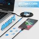 S24 S25 S23 A16 Samsung Charger Super Fast Charging 45W USB C Super Fast Charger with 6FT Type C Charger Cable Cord for Samsung Galaxy S25/S24/S23/S22/Ultra/Plus/FE,Galaxy Tab S9,Z Fold/Z Flip,A55,A15