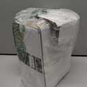 Wedding Table Numbers 1-20, Acrylic Arch Signs with Natural Wood Stands Holders, Rustic Table Decor for Reception & Parties (Frosted Gold)