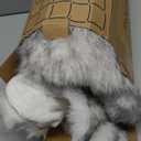 Bedsure GentleSoft Fuzzy Faux Fur Sherpa Fleece Blanket Twin Size, Plush Thick Warm Twin Blanket for Bed, College Dorm Essentials Gifts for Girls Boys, Tie Dye Grey Decor for Winter, 60x80