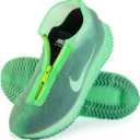 HTHOY&GOWY Shoe Covers Waterproof Silicone Rain Overshoes for Kids Men and Women (L(Women 6.5-10.5,Men 6.5-9), Green)