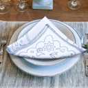 Tioncy 12 Pieces Mexican Embroidery Napkins Servilletas para Bordar a Mano Reusable Washable Mexican Napkin for Assorted Design DIY Stamped Cross-Stitch Embroidery Events Gifts Decor Gifting (Vivid)