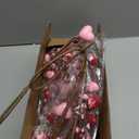 2 Pcs Valentine's Day Decor, 6 Ft Valentine's Day Garland for Mantel, Valentines Day Centerpiece for Table, Red Pink Heart Garland, Valentines Day Decorations for Spring Wedding Fireplace Table Décor