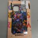 for iPhone 14 Case, Wireless Charging Compatible,Dual-Layer Protection with Stylish Wildflower Design, Soft Silicone + Hard Shell, Cute Chic Phone Cover for Women - Vibrant Defined Blossoms