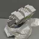 PLULON 6 Pieces Garden Fence with 6 Pieces Fence Insert White Plastic Garden Picket Edgings Lawn Flowerbeds Plant Borders Decorative Garden Yard