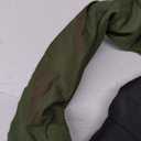 Halloween Outdoor Decoration Luminous Green Face Zombie Ground Plug, Electronic Animation Zombie Prop, with Glowing Red Eyes, for Cemetery Lawn Yard Haunted House