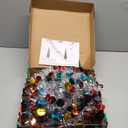 5FT Pop Up Christmas Tinsel Tree with 2 Modes 50 LED Lights and Colorful Sequins Ornaments, Easy-Assemble and Store for Xmas Home Holiday Fireplace Party Decorations (Sliver)