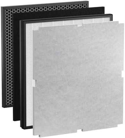 XBWW 1 Set MinusA2 Replacement Filter Kit Compatible with MinusA2 Air Purifier, SPA-700A, SPA-780A, SPA-780N White/Black [Odor Remover]