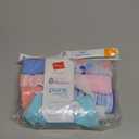 Hanes girls Organic Underwear, Brief & Hipster, Toddler & Girl Sizes, Pure Comfort Organic 100% Cotton Panties, 8-pack (Hipster - Pink Blue Solids & Patterns) Size 8