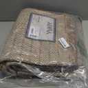 Adiva Rugs Outdoor Indoor Area Rug, Weather Resistant, Easy to Clean, Stain Resistant Floor Mat for Dining Room, Backyard, Deck, Patio (Wooden, 5' x 7')