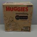 Huggies Size 3 Overnites Baby Diapers: Overnight Diapers, Size 3 (16-28 lbs), 132 Ct (2 Packs of 66)