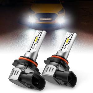 SEALIGHT H10 LED Fog Light Bulbs, 12000LM Strong Penetration 9040 9045 9140 9145 Fog Lights LED Bulbs Upgrade, 1:1 Size 6500K Cool White Fog Lights for Trucks Cars, Interior Lighting,Pack of 2