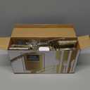 N9R 300PCS Gold Plastic Silverware, Heavy Duty Gold Plastic Cutlery Set Disposable Flatware Dinnerware, 100 Forks, 100 Spoons, 100 Knives, Perfect for Party, Wedding and Daily Use