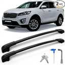 2021–2026 Kia Sorento Hybrid Roof Rack Cross Bars Aluminum 300 lbs Lockable