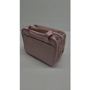 Wearable Breast Pump Bag with Cooler Compartment Compatible with Momcozy M5/S12 Pro, Elvie & Medela Pump in Style, Carrying Case with a Ice Pack & Waterproof Mat for Breast Pump and Accessories,Pink