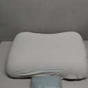 Cushion Lab Travel Deep Sleep Pillow  Compact Memory Foam Neck Pillow for Sleeping, Portable Pillow for Hotels, Camping, Side & Back Sleepers, On-The-Go  Wellness Green